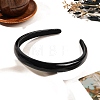 PU Imitation Leather Hair Bands PW-WGD3040-04-1