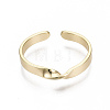 Brass Cuff Finger Rings RJEW-N030-007-NF-1