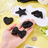5Pcs 5 Styles Handmade Polymer Clay Pendants RB-BT0001-05D-6