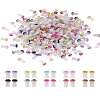 200Pcs 10 Colors Opaque Glass Beads GLAA-TA0001-20-22