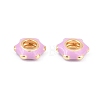 Brass Beads KK-H524-15G-02-1
