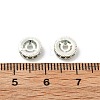 Brass Micro Pave Cubic Zirconia Beads KK-R216-10B-S03-3