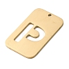 304 Stainless Steel Pendants STAS-D200-01P-G-2