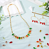 140Pcs 7 Colors Glass Beads GLAA-TA0004-36-8