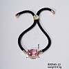 Fashionable Cute Brass Oval Link Bracelets RQ1549-2-1