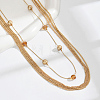 Iron Multi-strand Long Tassel Necklaces for Ramadan Wedding Bridal Decor Gift BV8880-5