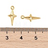 SHEGRACE Brass Star Charms XGR0167G-104G-3
