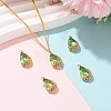 Transparent Glass Pendants GLAA-FZ0001-02J-5