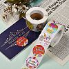3 Roll 3 Style Self Adhesive Paper Stickers DIY-SZ0003-07-6