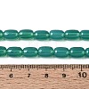 Imitation Jade Glass Beads Strands GLAA-T028-14J-A04-4