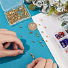 150Pcs Brass Spacer Beads KK-UN0002-86-4