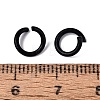 Spray Painted Iron Open Jump Rings IFIN-T017-04B-01-2