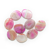 Natural Striped Agate/Banded Agate Beads Strand G-S236-03-2