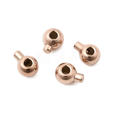 304 Stainless Steel Crimp Beads STAS-G361-02RG-1