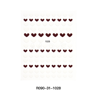 Nail Art Stickers Decals MRMJ-R090-31-1028-1