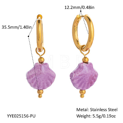 304 Stainless Steel Hoop Earrings ZP5553-1-1