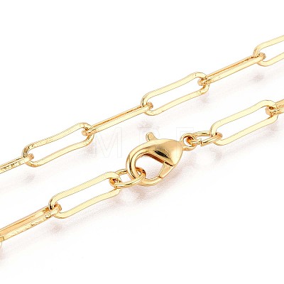 Brass Paperclip Chains MAK-S072-14B-G-1