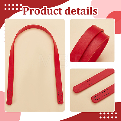 PU Leather Sew on Bag Handles FIND-WH0290-23D-1