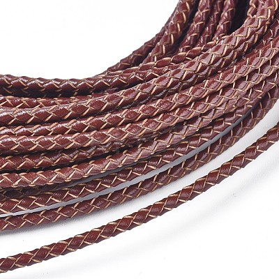 Braided Leather Cord VL3mm-2-1