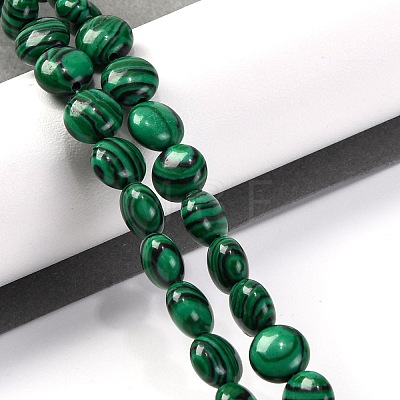 Synthetic Malachite Beads Strands G-T047-A10-01-1