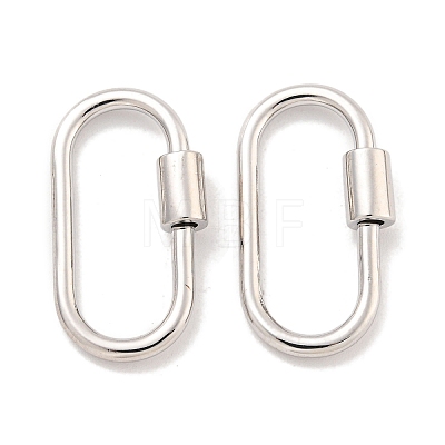Brass Spring Ring Clasps KK-Q814-11P-01-1