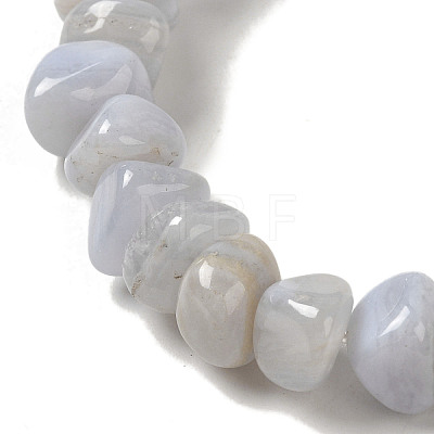 Natural Blue Lace Agate Beads Strands G-NH0017-C02-01-1