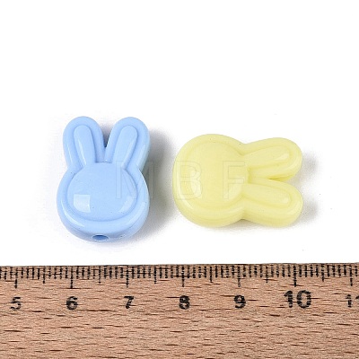 Opaque Plastic Beads KY-N025-25-1