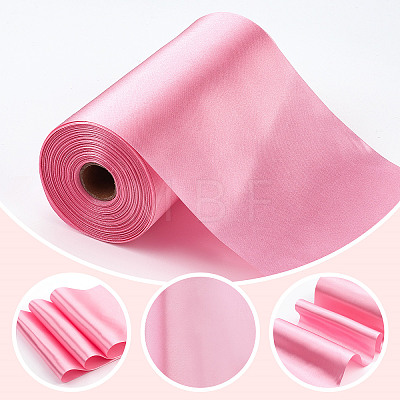 Flat Polyester Ribbons SRIB-WH0011-012F-1