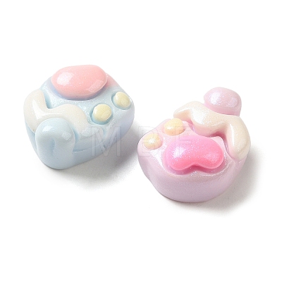 Cute Opaque Resin Decoden Cabochons RESI-S01-09-1