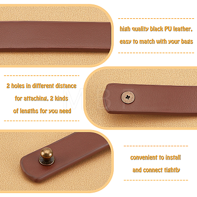 PU Leather Bag Strap FIND-WH0071-01B-1