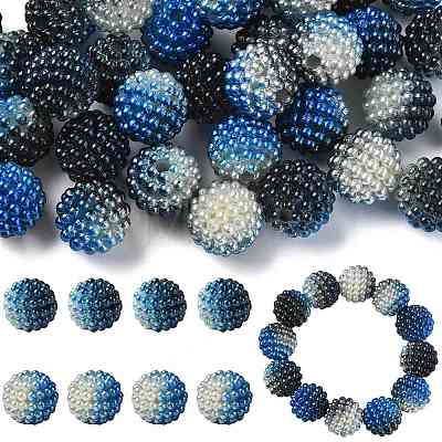 40Pcs Imitation Pearl Acrylic Beads OACR-FS0002-89A-01-1