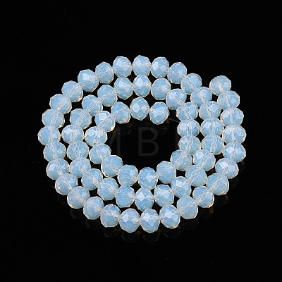 Glass Beads Strands EGLA-A044-J8mm-D06-1