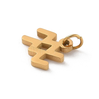 304 Stainless Steel Charms LS-STAS-R001-04G-11-1
