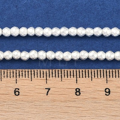 Electroplated Synthetic Non-Magnetic Hematite Beads Strands G-U003-13A-1