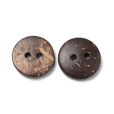 2-Hole Natural Coconut Buttons COCB-G002-03A-1