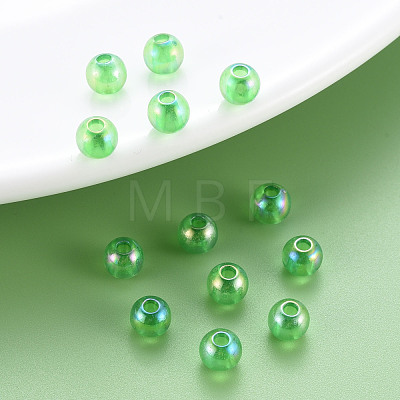 Transparent Acrylic Beads MACR-S370-B6mm-734-1