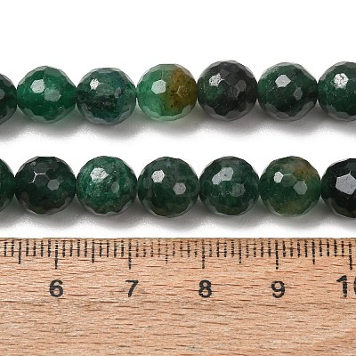 Natural Fuchsite Beads Strands GG-CBADA9D-A01-8mm-1
