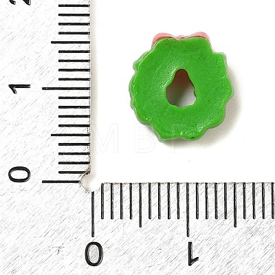 Christmas Opaque Resin Cabochons RESI-R453-01G-1