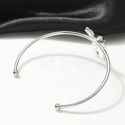 304 Stainless Steel Cuff Bangles BJEW-B107-01P-1