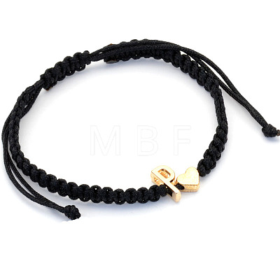 Alloy Beads Braided Bead Bracelets FS-WGADCE6-16-1