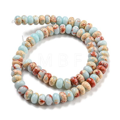 Synthetic Imperial Jasper Dyed Beads Strands G-D077-E01-01I-1