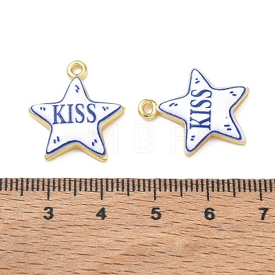 Printed Brass Pendants KK-CBA42CA-08G-04-1