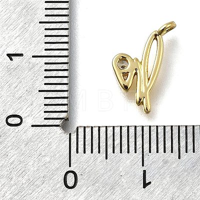 Brass Micro Pave Cubic Zirconia Pendants KK-B132-12G-H-1