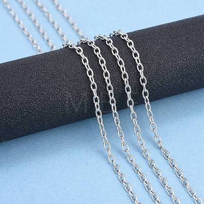 201 Stainless Steel Cable Chains CHS-R008-11-201-1