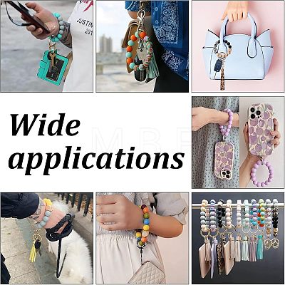 DIY Charm Keychain Wristlet Making Kit DIY-CA0004-51-1