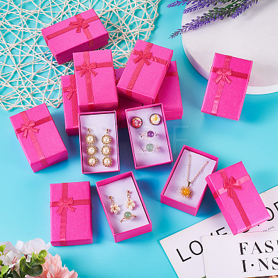 Cardboard Jewelry Storage Gift Boxes for Earrings Rings CON-TAC0004-14-1