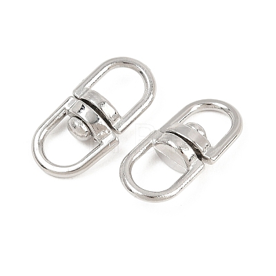 Alloy Double Eye Swivel Clasps FIND-C091-01P-1