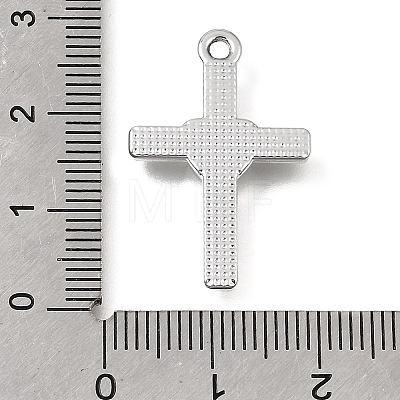 UV Plating Alloy Crystal Rhinestone Pendants RB-CBAD37D-10P-1