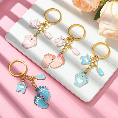 Alloy Enamel Keychain KEYC-YW00023-01-1