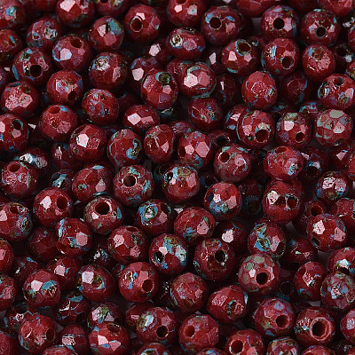 Baking Paint Glass Seed Beads SEED-N011-03I-1
